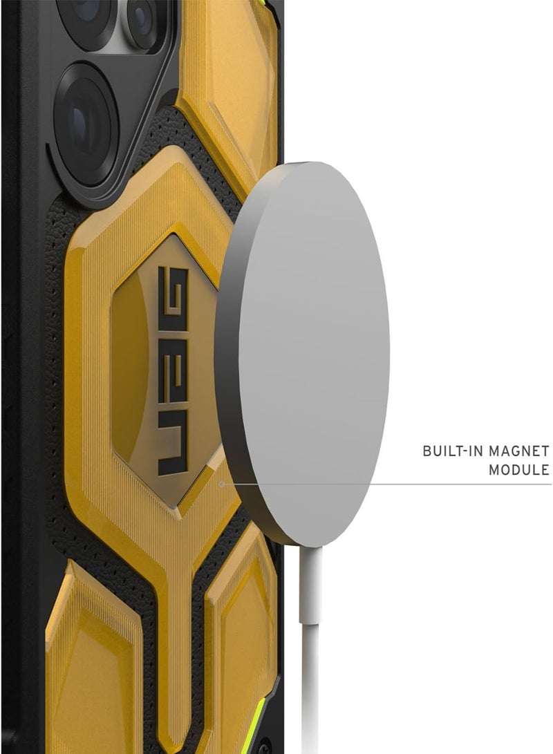 Urban Armor Gear UAG Monarch Pro MagSafe for Samsung Galaxy S25 ULTRA Case Cover Limited Edition [25 Feet Drop tested] - Ultem  - Image 4