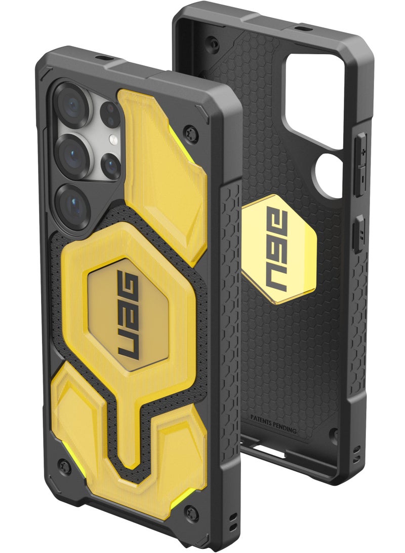 Urban Armor Gear UAG Monarch Pro MagSafe for Samsung Galaxy S25 ULTRA Case Cover Limited Edition [25 Feet Drop tested] - Ultem  - Image 1