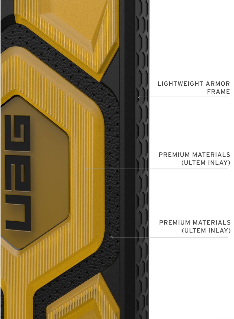Urban Armor Gear UAG Monarch Pro MagSafe for Samsung Galaxy S25 ULTRA Case Cover Limited Edition [25 Feet Drop tested] - Ultem  - Image 5