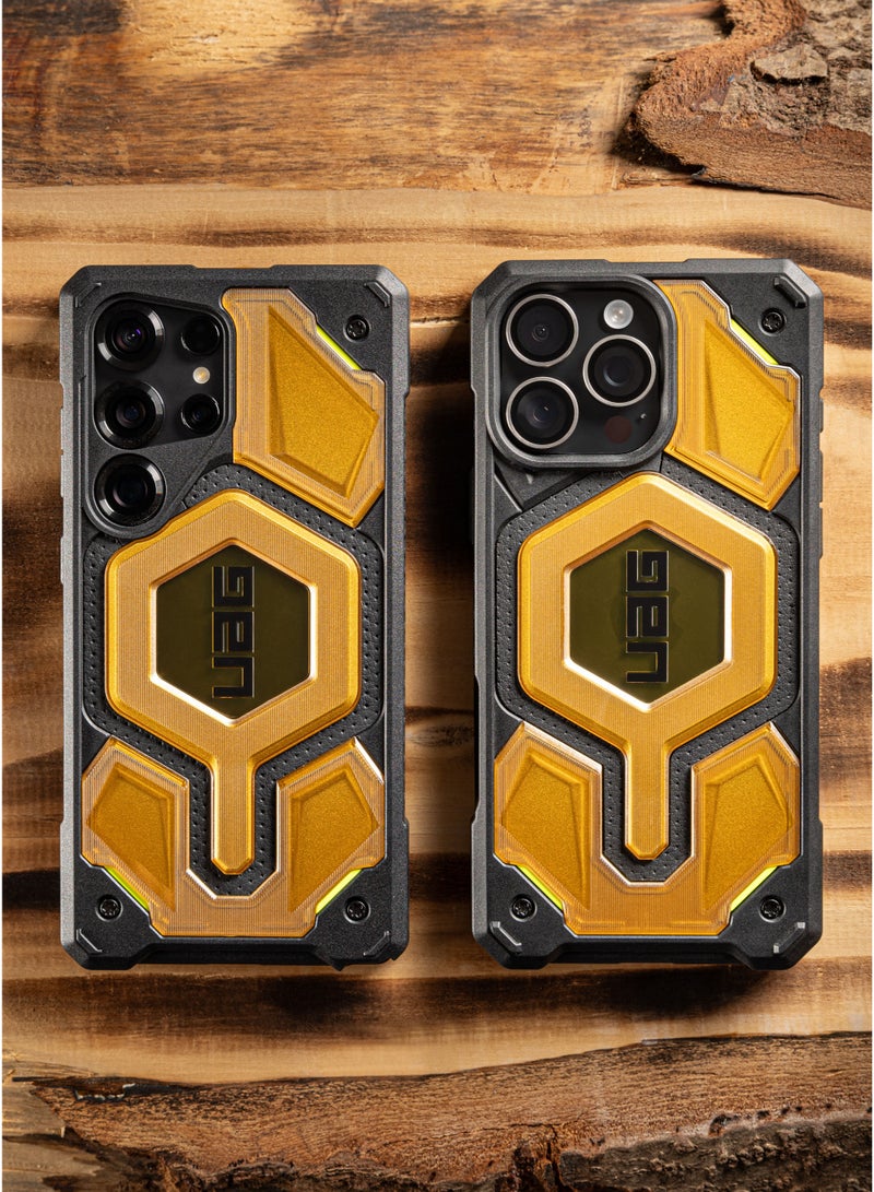 Urban Armor Gear UAG Monarch Pro MagSafe for Samsung Galaxy S25 ULTRA Case Cover Limited Edition [25 Feet Drop tested] - Ultem  - Image 3