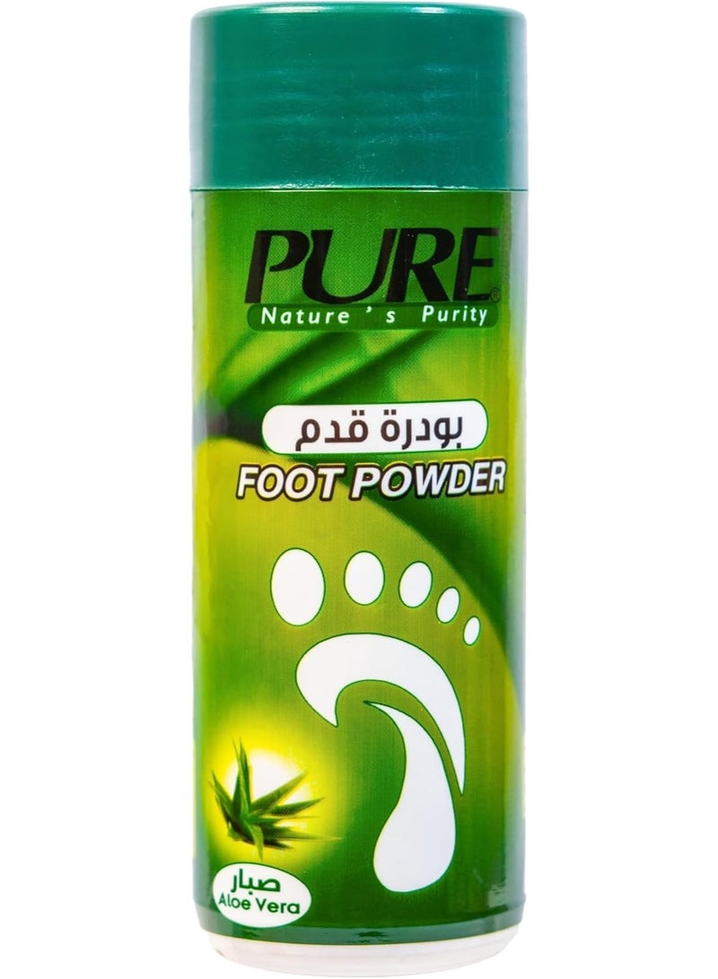 Pure Foot Deodorant Aloe Vera 50gm - Image 1