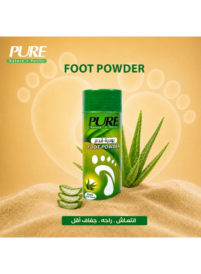 Pure Foot Deodorant Aloe Vera 50gm - Image 3