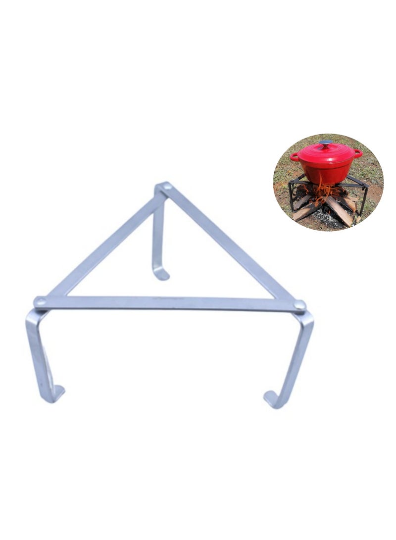 حامل ثلاثي القوائم للتخييم والمشي لمسافات طويلة والنزهات والأنشطة الخارجية الحجم: 34*34*34*ارتفاع 13.5 سم - Image 1