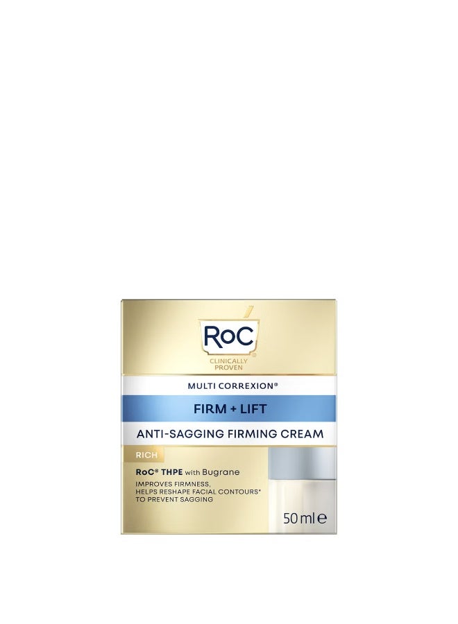 روك كريم شد البشرة RoC Multi Correxion Firm and Lift المضاد للترهل غني 50 مل - Image 3