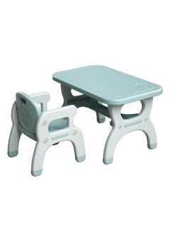Perfii Toddler Table and Chair Set with Storage, Perfect for Kindergarten, Durable, Easy to Clean, Fun for Activities, Ideal Preschool Furniture  - Image 1