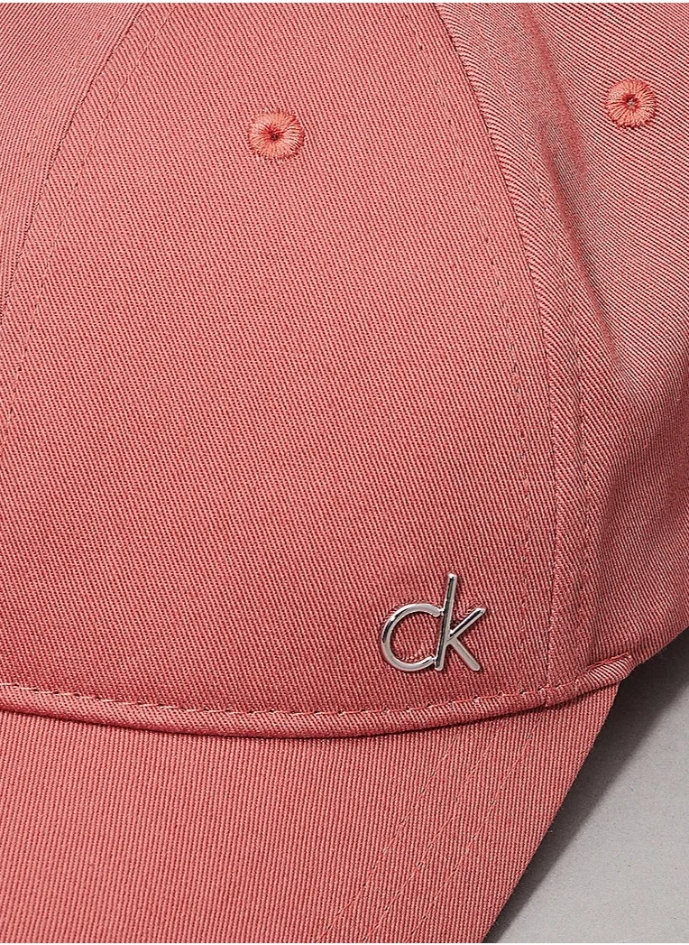 CALVIN KLEIN Metal Curved Peak Cap