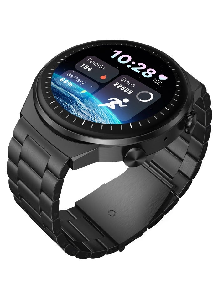 G-Tab GT3 Pro Max Smartwatch – 1.39" Semi AMOLED HD Display, Bluetooth Calling, IP68 Waterproof, Wireless Charging, 300mAh Battery, Health Monitoring, 100+ Sports Modes, One-Click Connect - Image 4