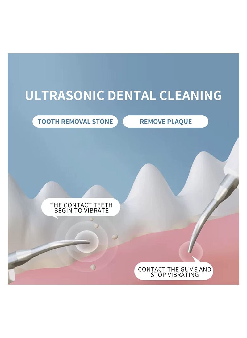 Generic - Ultrasonic Tooth Scaler for Dogs with 5 Modes & LED Lamp, Dog Toothbrush to Remove Stains Calculus, Dog Tooth Brushing kit for Plaque and Tartar Remover, IPX8 Waterproof Dog Teeth Cleaning kit - Image 1