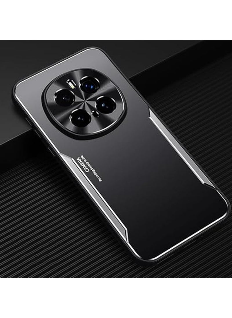 General - Case Compatible with Honor Magic 7 Pro Case, TPU Frame Frosted Back Cover Metal Camera Lens Protection Anti-Fingerprint Shockproof Protective Cover for Honor Magic7 Pro - Image 1