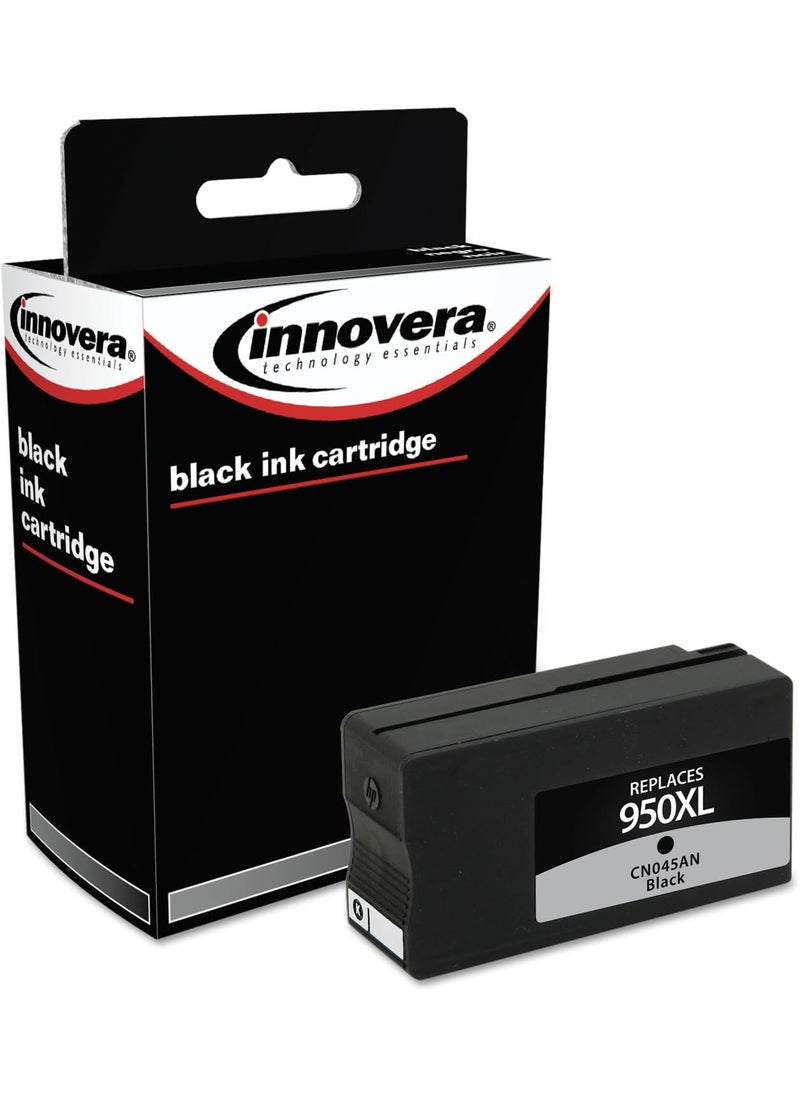 Innovera Innovera IVR950XLB Remanufactured HighYield Ink 2300 PageYield Replacement for HP 950XL  Black  - Image 1