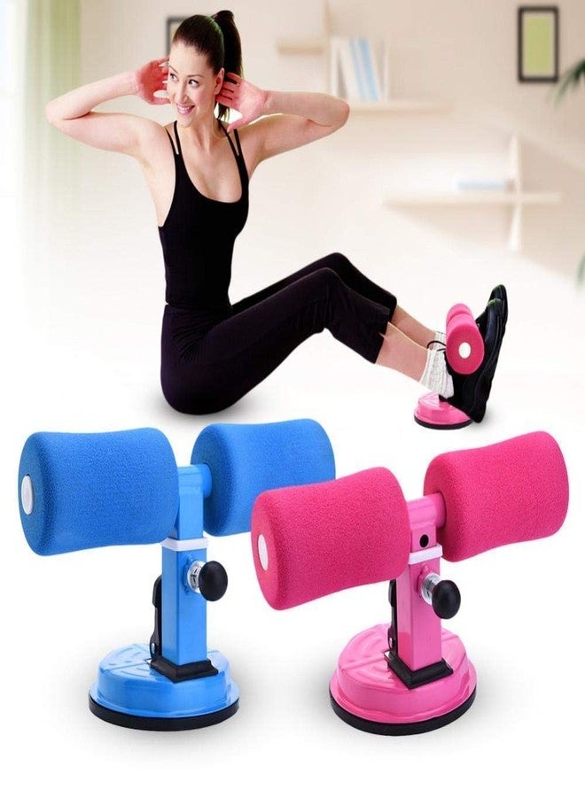 DISHIN SWAMEY Push up Stand for Abdominal Chest and arm Muscles Exercise Adjustable Assistant Fitness Equipment, curl Exercise with Suction Cup - Image 1