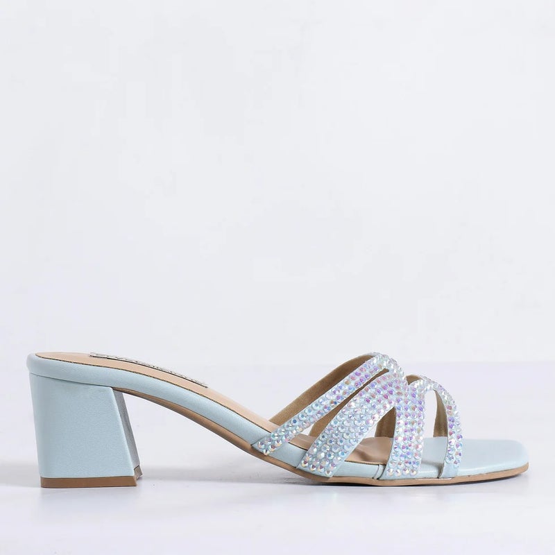 Crystalicious Asin 2.0 Hand-Crafted Women Rhinestones Heels Comfortable Soft All-Day Wear For For Parties Weddings - Image 4