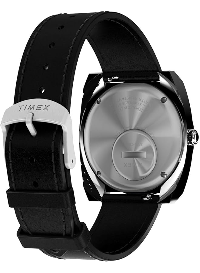TIMEX Men Analogue Quartz Watch With Leather Strap Tw2V69500 - Image 5