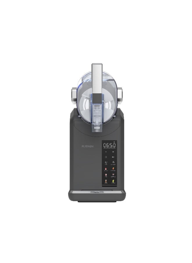 بلاتينيوم بلاتينيوم  SM-X100 صانعة سلاش 2 لتر , 8 برامج متخصصة , شاشة LED لمس , 200 واط - رمادي  - Image 3