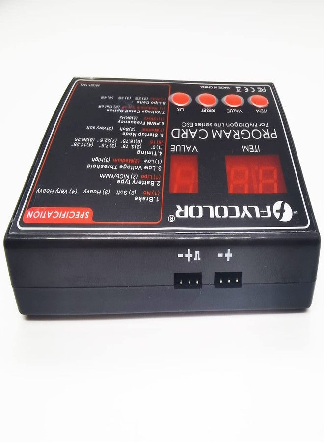 فلاي كولور بطاقة برمجة FLYCOLOR لسلسلة FlyDragon Lite ESC (30A/40A/50A/60A/80A/120A) - Image 2