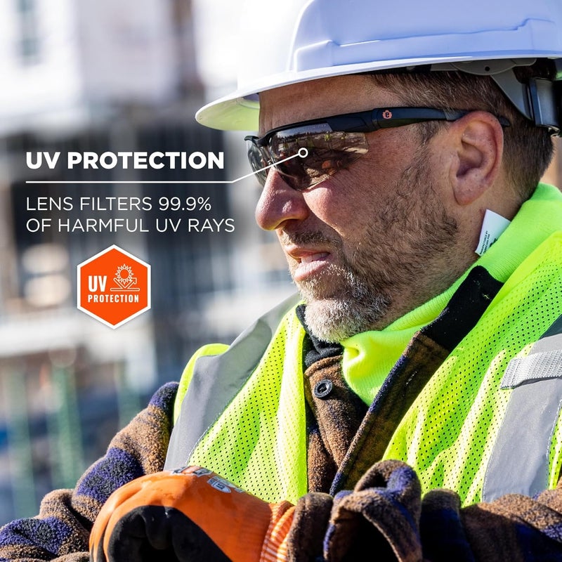 Ergodyne Skullerz Dellenger Adjustable Safety Glasses z87 - Image 3