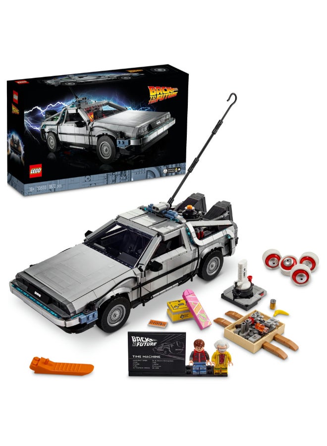 LEGO Icons Back to the Future Time Machine 10300 (1872) Pieces - Image 1