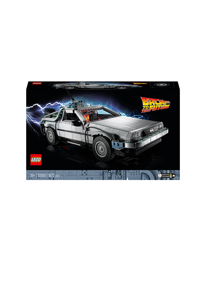 LEGO Icons Back to the Future Time Machine 10300 (1872) Pieces  - Image 2