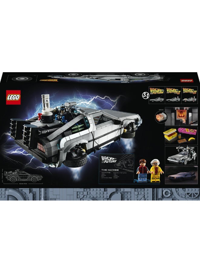 LEGO Icons Back to the Future Time Machine 10300 (Age 18+, 1872 Pieces) - Image 4