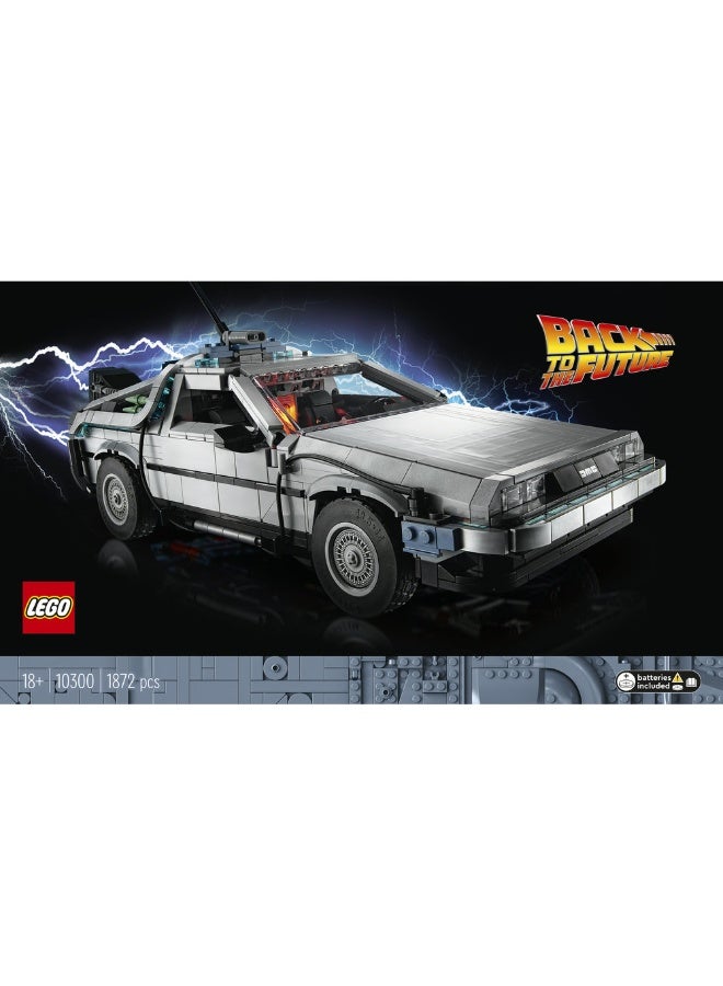 LEGO Icons Back to the Future Time Machine 10300 (Age 18+, 1872 Pieces) - Image 2