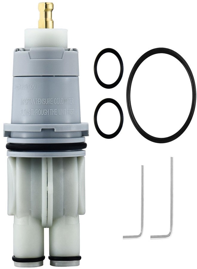 Ahenbal RP46074 Shower Valve Cartridge Replacement for Delta 13/14 Series Single-Handle Shower Faucet, Universal Shower Valve Cartridge Repair Assembly, Replacement Monitor Cartridge Parts - Image 1