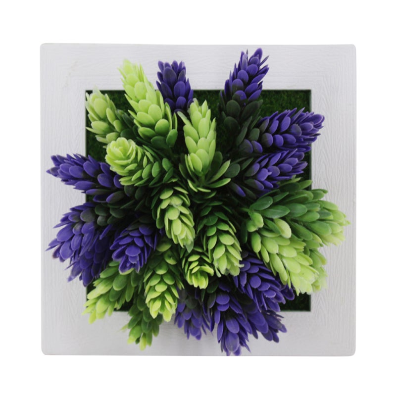 Artificial 3D Wall Hanging Plants: Premium Vivid Realistic Design - Low Maintenance Dual-Use Decor for Indoor Outdoor Home Office Garden Wedding Holidays - Image 1