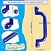 Restroma 8 Pieces Playground Safety Handles for Kids Playground Handles Swing Set Accessories Safety Hand Grips for Playset Playhouse Treehouse Climbing Frame GreenBlueYellowRed - Image 4