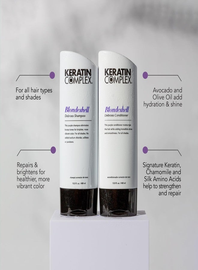 Keratin Complex - Blondeshell Shampoo and Conditioner Duo -13.5oz Each - Image 2