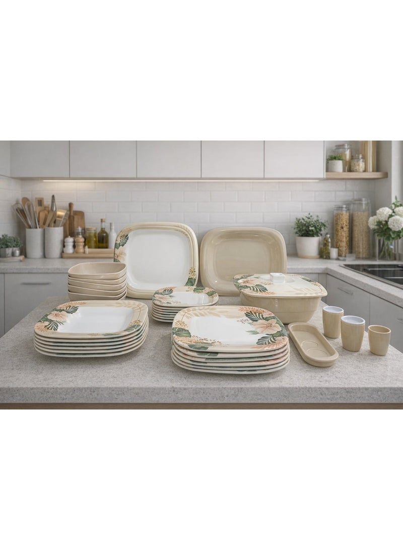 المنار طقم ميلامين بيور - المنار 2 لون 38 ق - Image 1