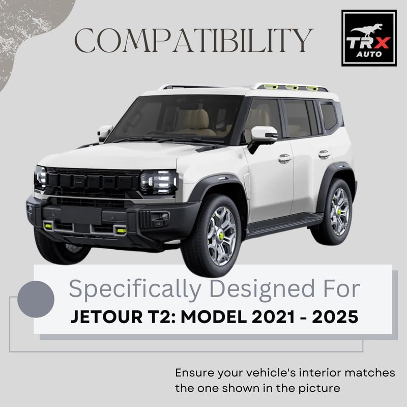  تي ار اكس اوتو حامل هاتف وكوب معدني متعدد الاستخدامات من TRX AUTO لسيارة Jetour T2 (2022 إلى 2025) | حامل هاتف Jetour T2 | حامل أكواب Jetour T2 | حامل سيارة Jetour T2 2 في 1 | ملحقات مناسبة لسيارة Jetour T2 - Image 5