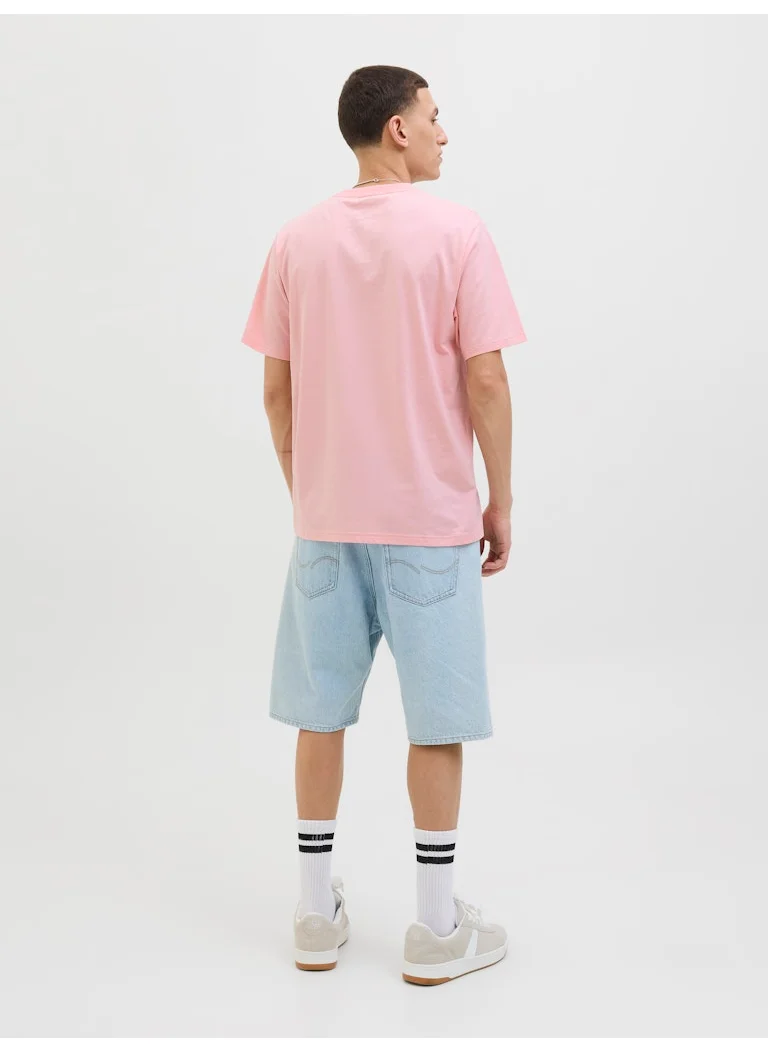 جاك اند جونز Jortavira Branding Crew Neck T-Shirt