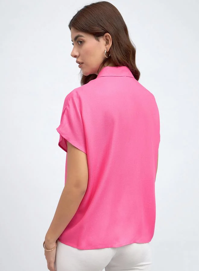 Dennis Lingo Dennis Lingo Relaxed Fit Casual Shirt with Buttons