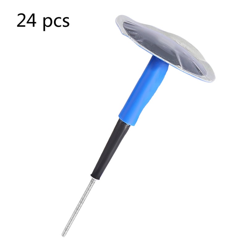 24 pcs Car Motorcycle Universal Tubeless Tire Puncture Repair Mushroom Plug Patch Gum（#2） - Image 3