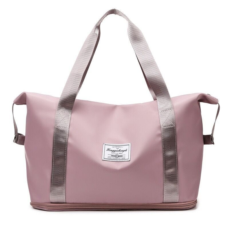 Generic Travel Bag Fitness Bag Waterproof Travel Bag Foldable Handbag Boarding Bag Outdoor Luggage Storage Bag Large  - Image 1