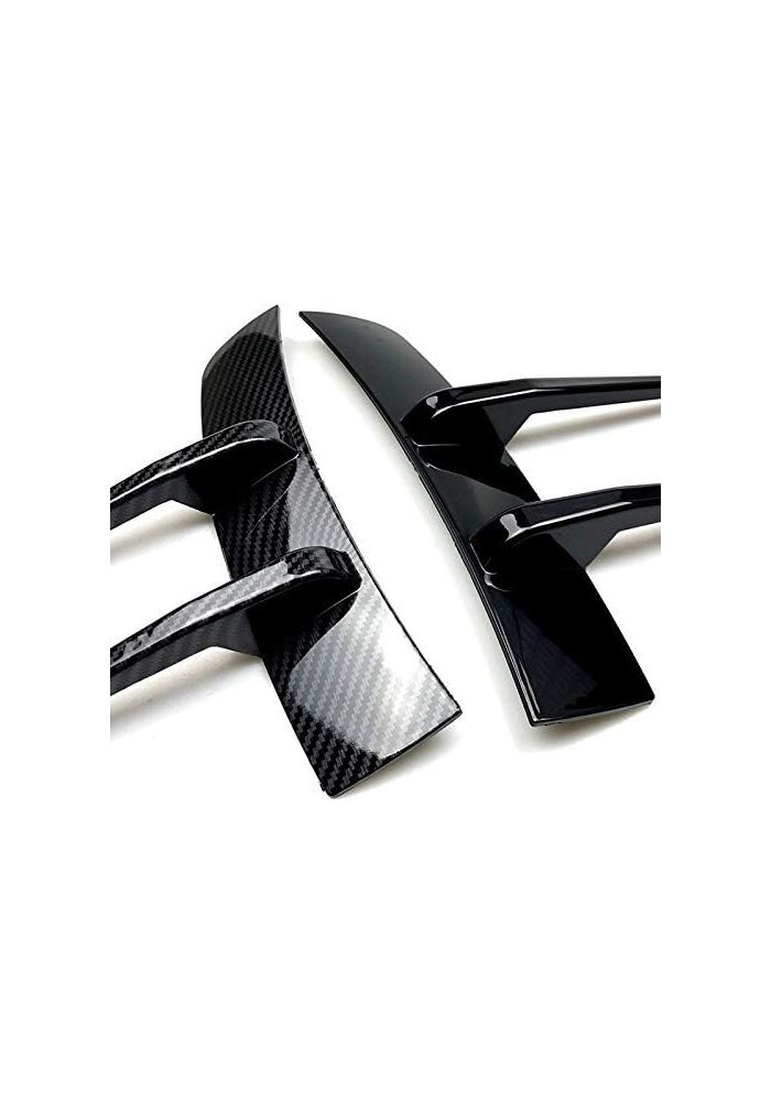 Yurefax Carbon Fiber Front Bumper Spoiler for Mercedes-Benz - Image 2