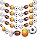 Lewtemi 6 Pcs Sports Theme Banner Sports Garland Birthday Party Decorations Hanging Banners Bunting Birthday Baby Shower Party Supplies - Image 3