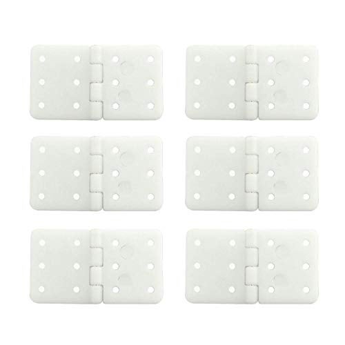 RLECS 20pcs Pinned Nylon Hinge 20x36mm L Size for RC Airplane Plane Parts Model Replacement - Image 3