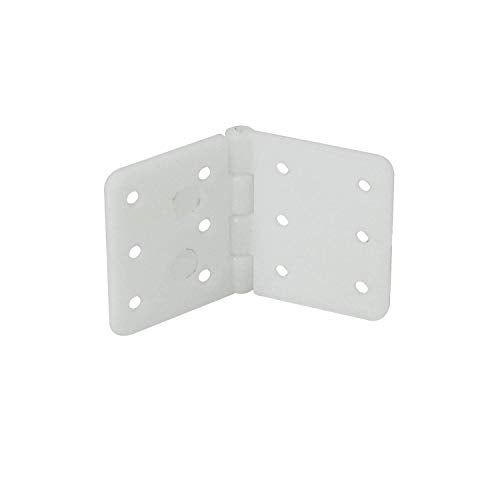 RLECS 20pcs Pinned Nylon Hinge 20x36mm L Size for RC Airplane Plane Parts Model Replacement - Image 4