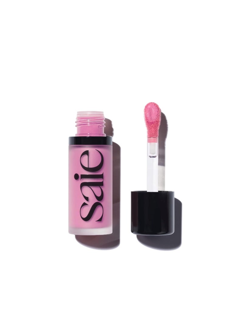 Saie Saie Dew Blush  Lightweight Liquid Blush with a Blendable  Buildable Cream Finish  Dewy Cheek Tint with Doe Foot Wand Makeup Applicator  Baby 40 oz 