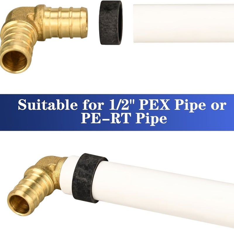25 Pcs 1 2 Inch PEX Crimp Rings For PEX Pipe Connection - Image 3