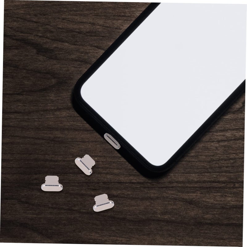 سدادات غبار منفذ USB 6 قطع خفيفة الوزن محمولة سهلة التركيب تحمي منفذ الشحن - Image 3