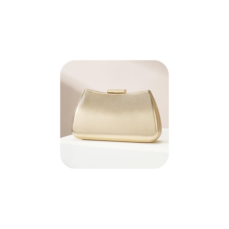CHUNLI Dressy Clutch Purses for Women Formal PU Leather Bags Evening Clutch Handbag for Weddings, Proms, and Parties - Image 1