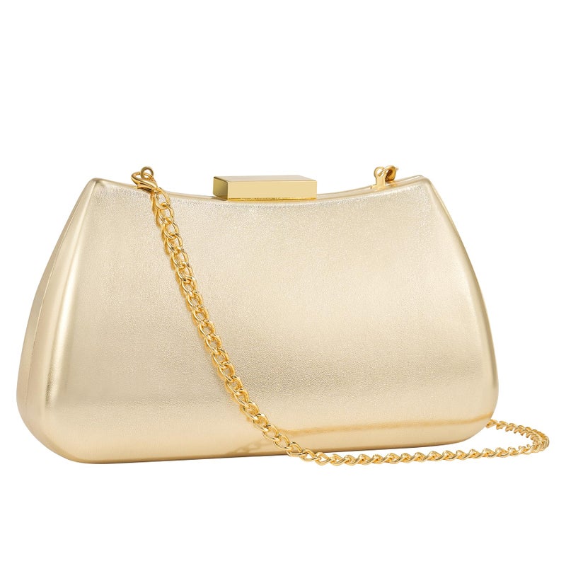 CHUNLI Dressy Clutch Purses for Women Formal PU Leather Bags Evening Clutch Handbag for Weddings, Proms, and Parties - Image 4