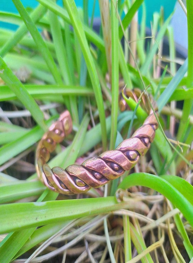 SHINDE EXPORTS pure original copper tamba kada bracelet for men and women - Image 3