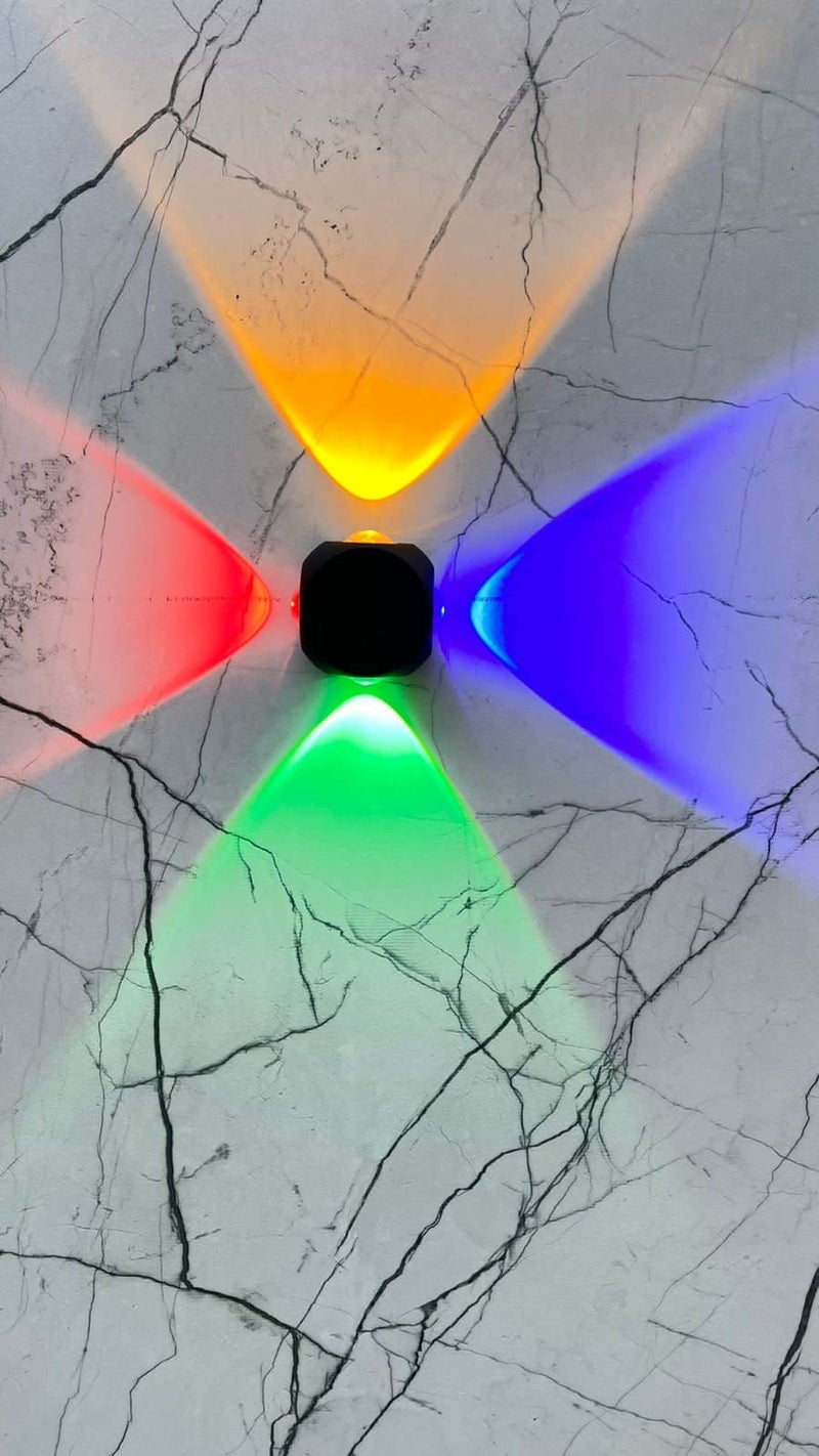 Lumina Waterproof LED Wall Lights for Indoor and Outdoor Decorative Wall Lamps Brighten Up Your Home with Stylish LED Wall Lighting 4-Way for Living Room, Bedroom, Staircase. Elevation. - Image 3