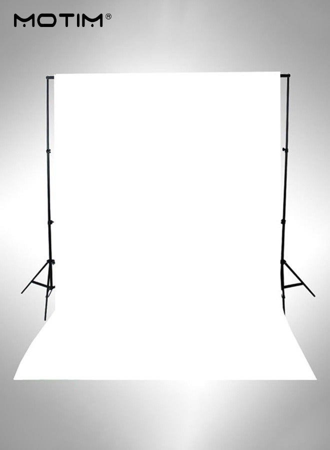 موتيم مجموعة حامل خلفية صور 3M × 2M مجموعة أدوات التصوير الفوتوغرافي، شاشة خلفية صور بيضاء للتصوير الفوتوغرافي في الاستوديو خلفية التصوير الفوتوغرافي حامل حفل زفاف - Image 4