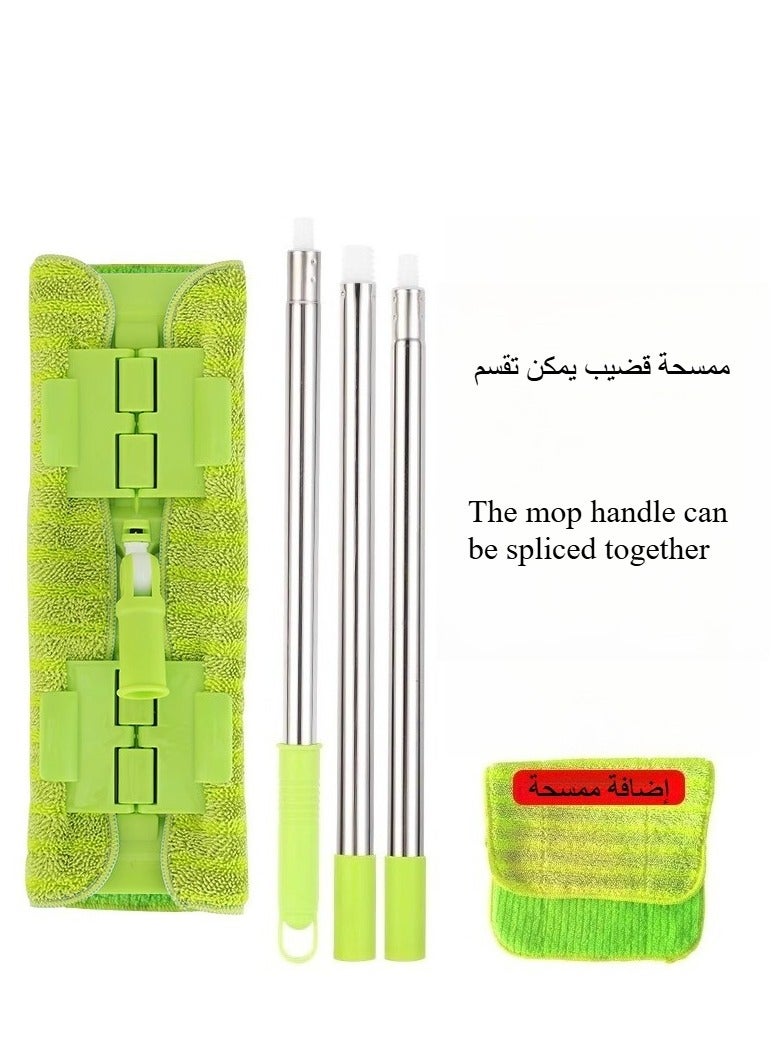 Multi-functional 360° Rotating Flat Mop, Dry & Wet Use, Clamp-on Design, Powerful Cleaning, Easy to Wash, Time-Saving, Home Floor Cleaning Essential for All Surfaces - Image 4