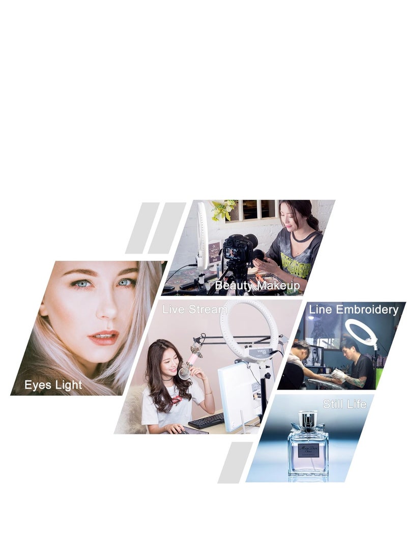 NANGUANG NanGuang Venus V24C 14″ Dimmable Adjustable Bicolor LED Ring Light  - Image 4