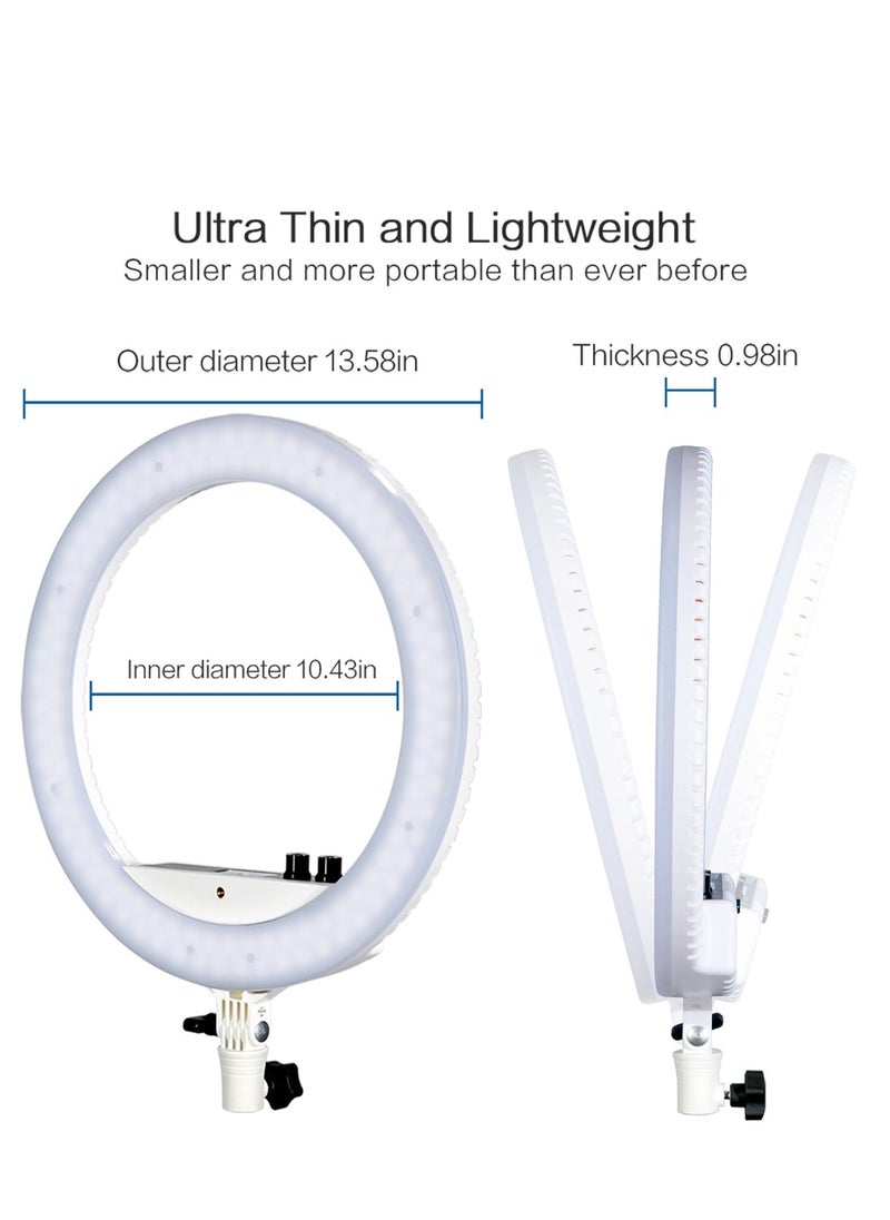 NANGUANG - NanGuang Venus V24C 14″ Dimmable Adjustable Bicolor LED Ring Light - Image 1