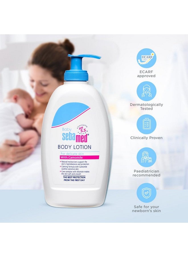 Sebamed Baby Body Lotion 400 Ml|Ph 5.5|Camomile & Allantoin| Dermatalogically Tested| Sensitive Skin - Image 4